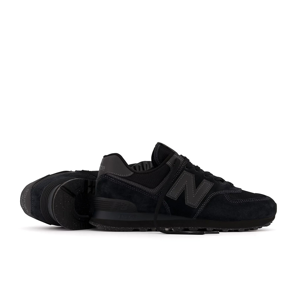New Balance męskie buty ML574EVE - czarne (szerokość powiększona)