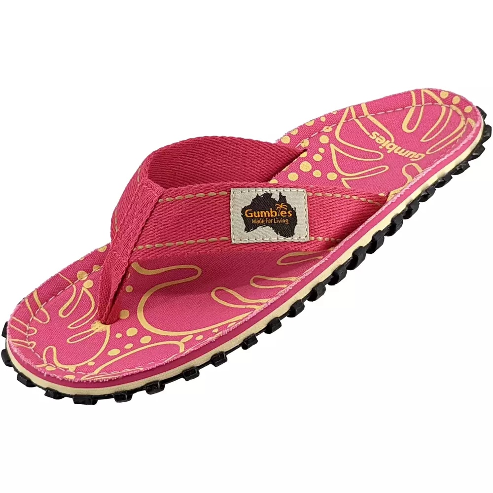  Gumbies women's Islander flip flops TROPICAL PINK
