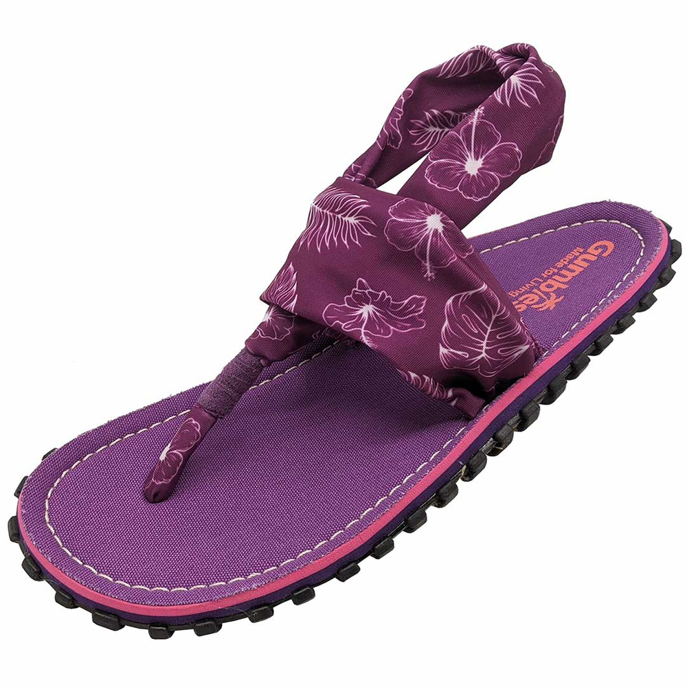 Gumbies - women's SLINGBACK flip flops - PURPLE