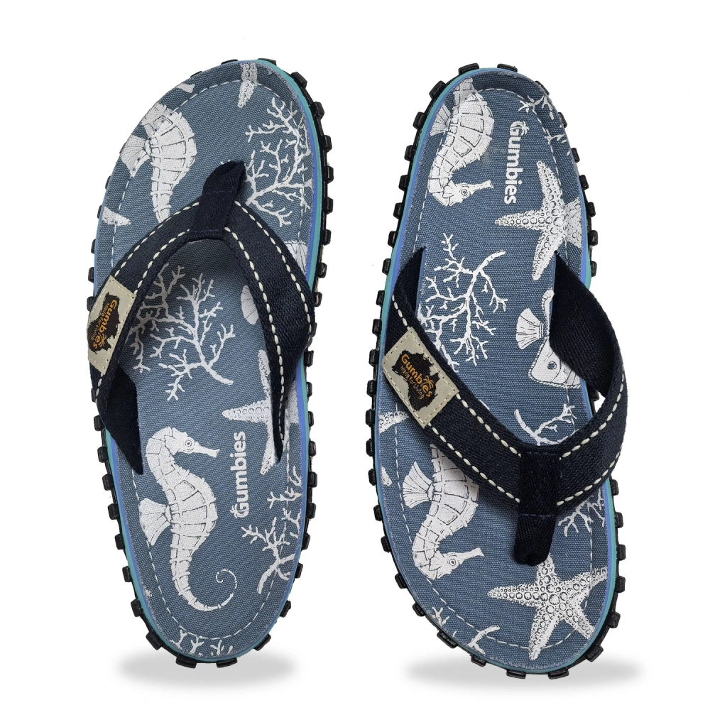 Gumbies flip flops ISLANDER FLIP-FLOPS UNISEX SEAHORSE