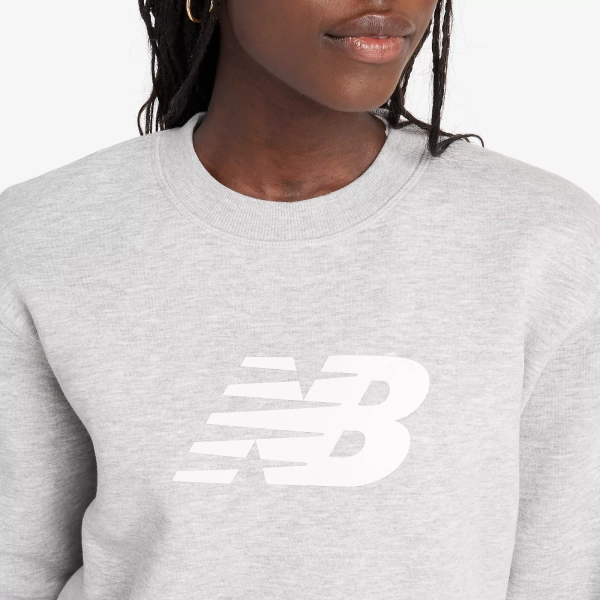 New Balance women's SPORT FLEECE LOGO CREW AG WT43526AG sweatshirt