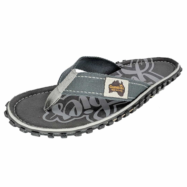 Gumbies - japonki unisex ISLANDER - COOL GREY
