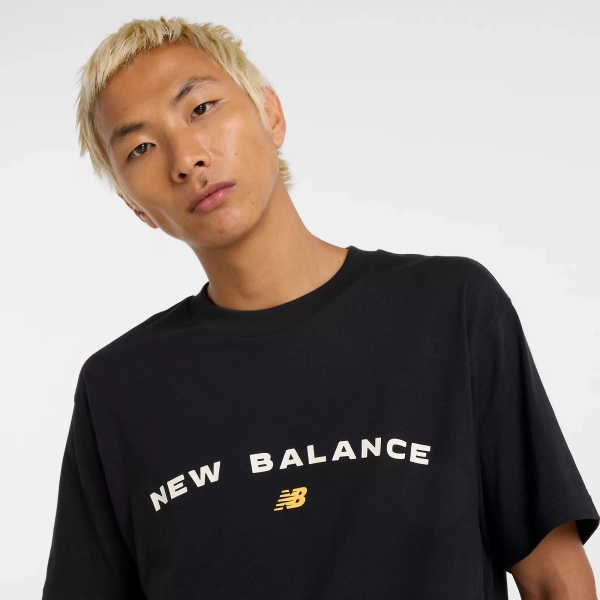 New Balance herren REIMAGINED GRAPHIC T-SHIRT BK MT51506BK T-shirt