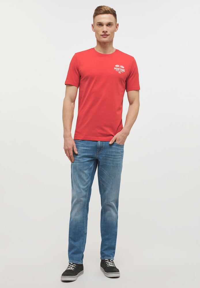 Mustang Herren-T-Shirt ALEX C PRINT 1012499 7121