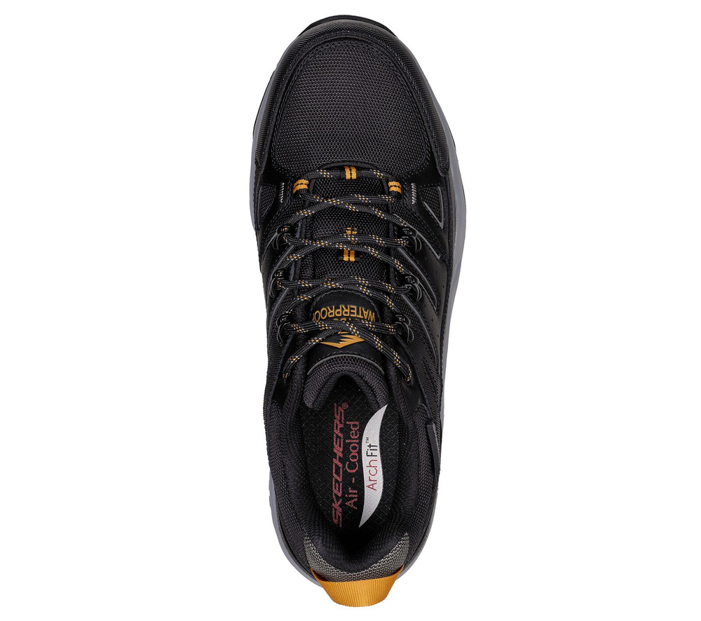 Skechers men's Arch Fit waterproof shoes - Dawson - Argosa 204630/BLK