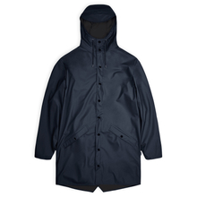 Rains unisex lange Regenjacke LONG JACKET W3 12020 47 NAVY