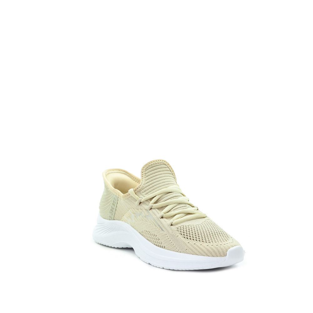 GOE Damskie sneakersy beżowe Slip-ins RR2N4089 BEIGE