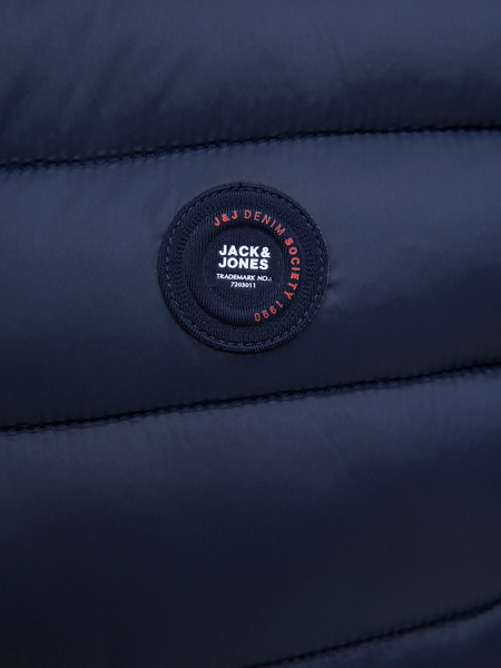 Jack&Jones męska kamizelka bezrękawnik JJEBRADLEY LIGHT BODYWARMER COLLAR NOO 12280973 SKY CAPTAIN