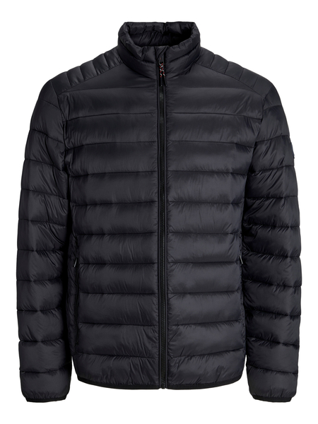 Jack&Jones men's down jacket JJEBRADLEY LIGHT PUFFER COLLAR NOOS 12280971 BLACK