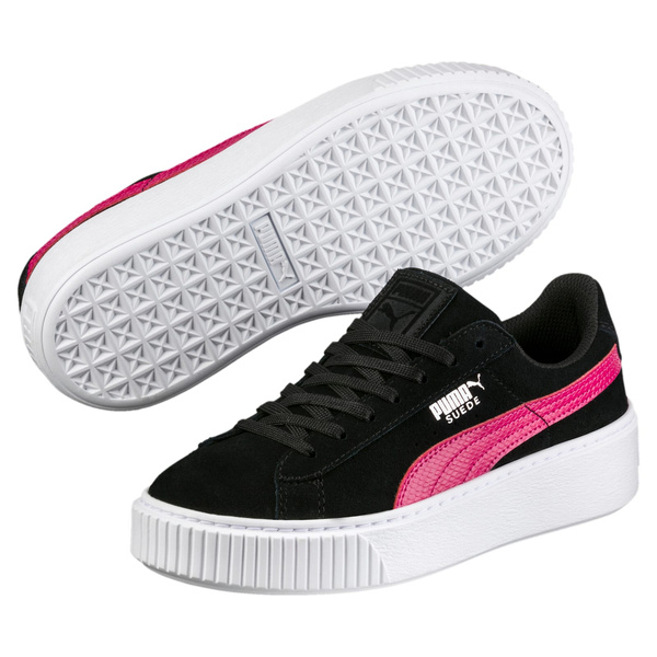 Puma Damen SUEDE PLATFORM SNK JR Schuhe 363906 01