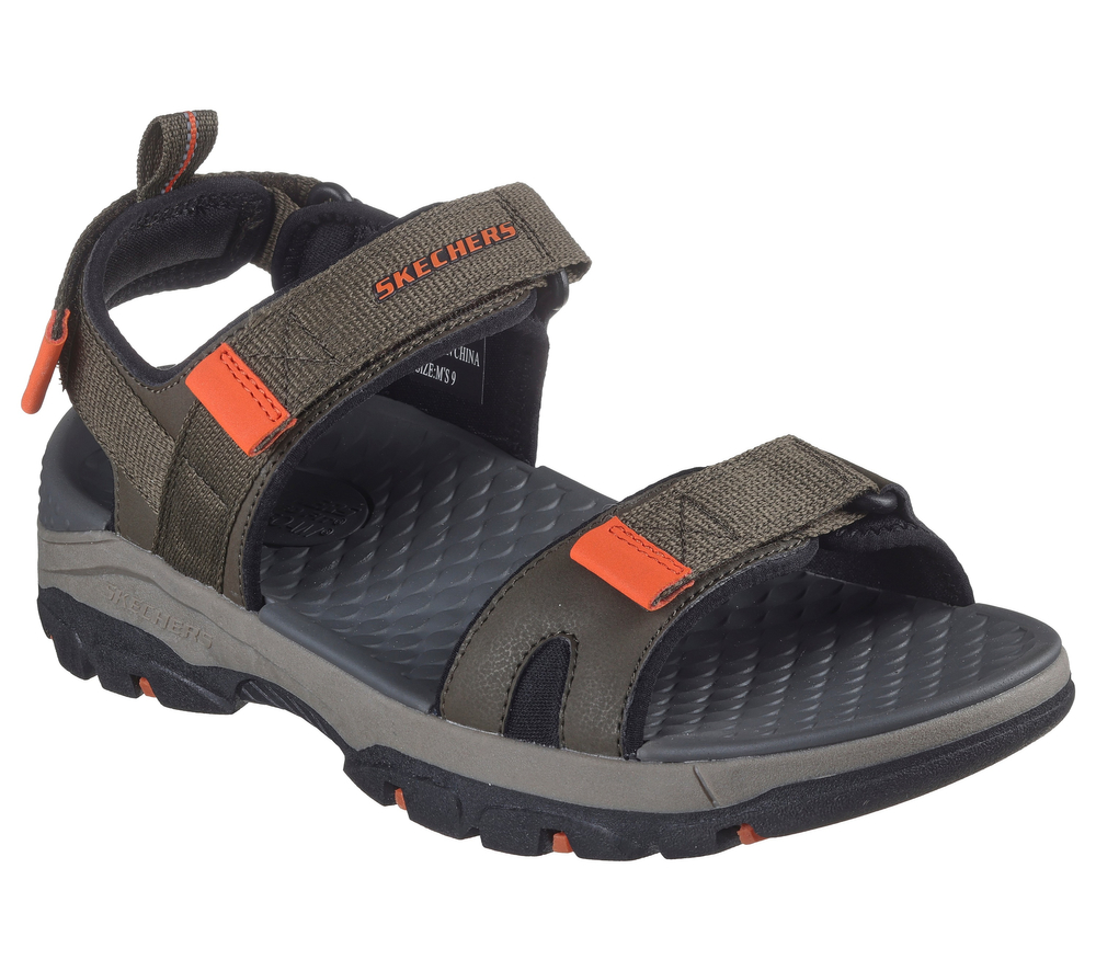 Skechers men's Relaxed Fit sandals: Tresmen - Ryer 205112-OLV
