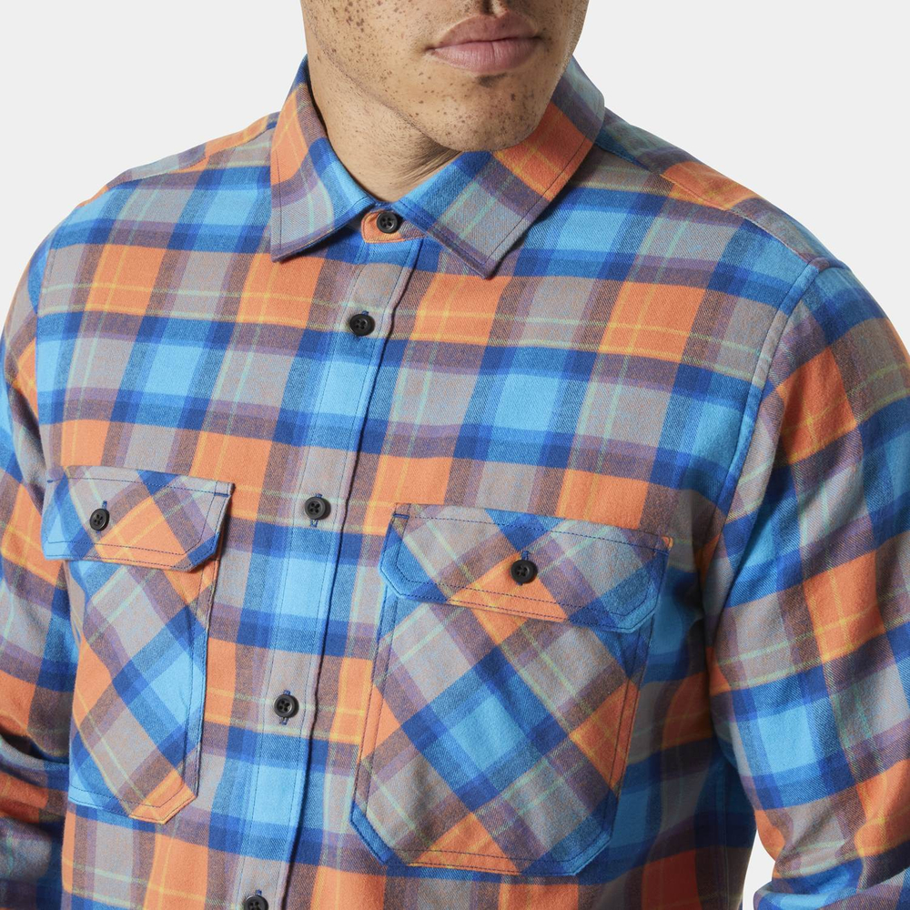 Helly Hansen flannel shirt LOKKA FLANNEL LS SHIRT 62731 304