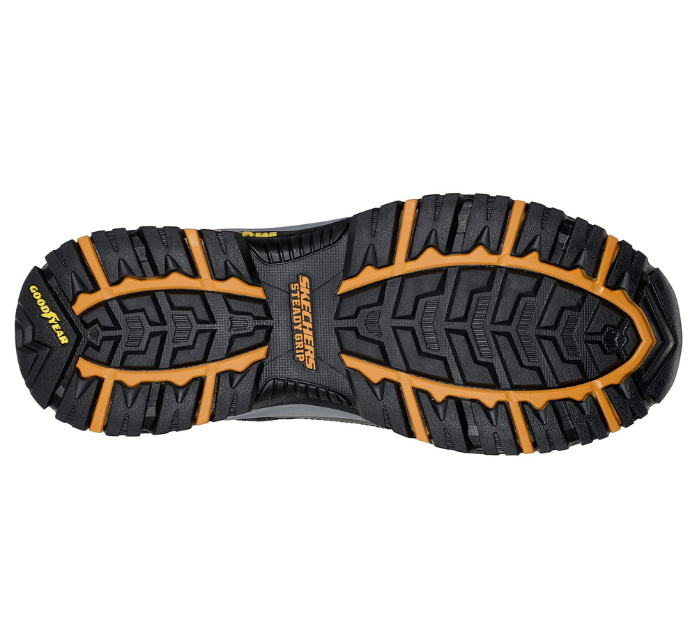 Skechers men's Arch Fit waterproof shoes - Dawson - Argosa 204630/BLK