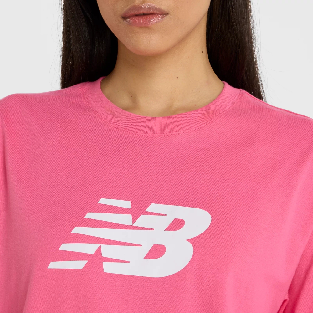 New Balance damska koszulka SPORT JERSEY RELAXED LOGO  DAB WT43583DAB