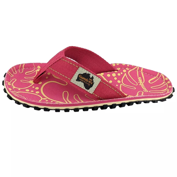  Gumbies women's Islander flip flops TROPICAL PINK