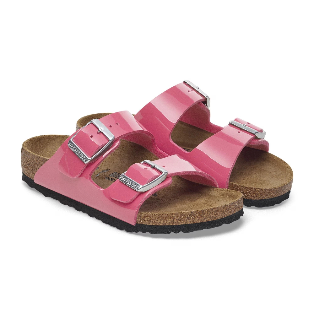 Birkenstock sandały dziecięce ARIZONA KIDS BS 1029514 PATENT FUCHSIA TULIP (szerokość wąska)