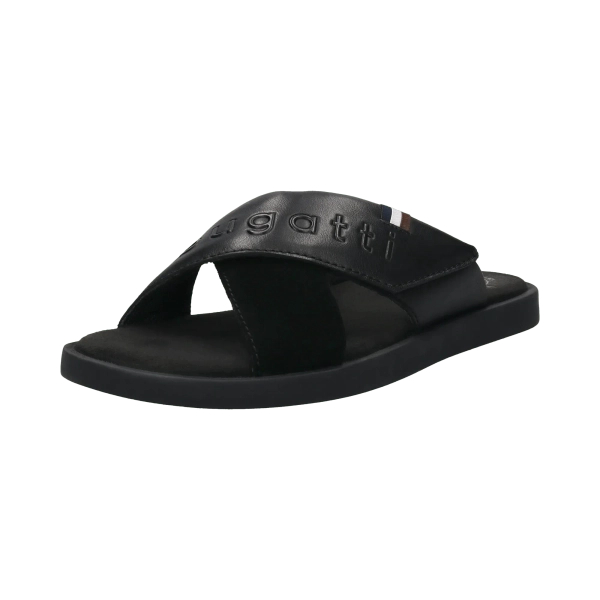 Bugatti men's flip-flops 321-ART80-1014-1010 BLACK/BLACK