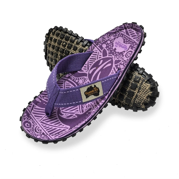 Gumbies flip flops ISLANDER FLIP-FLOPS UNISEX PURPLE SIGNATURE