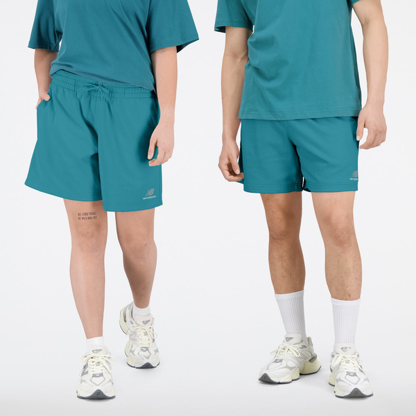 New Balance shorts UNI-SSENTIALS FRENCH TERRY VDA US21500VDA