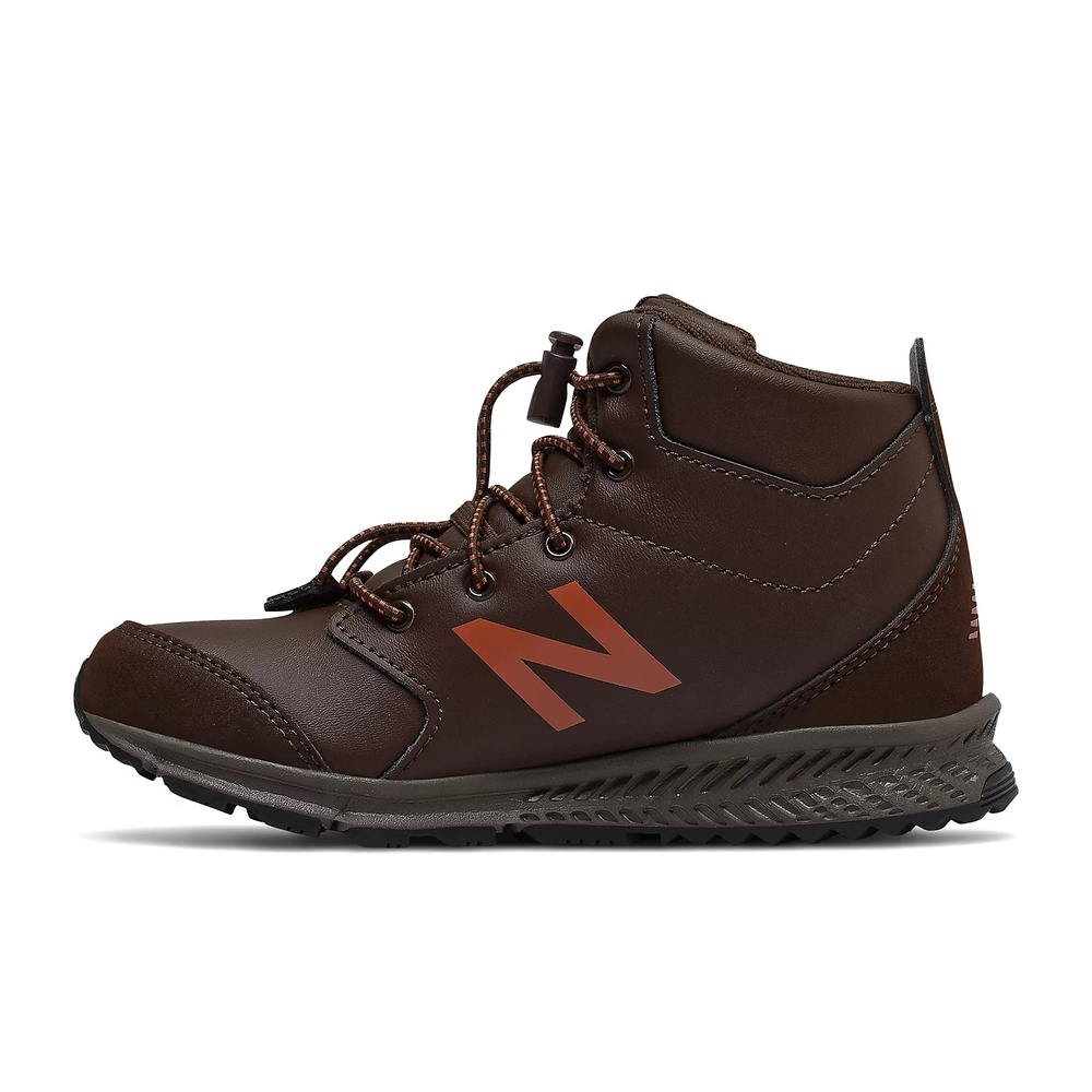New Balance zimowe buty dziecięce YT800CB2 - brązowe