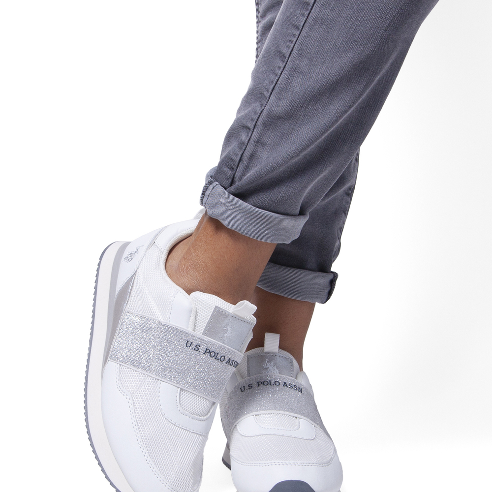 U.s. Polosportschuhe für Frauen NOBIW003 WHI