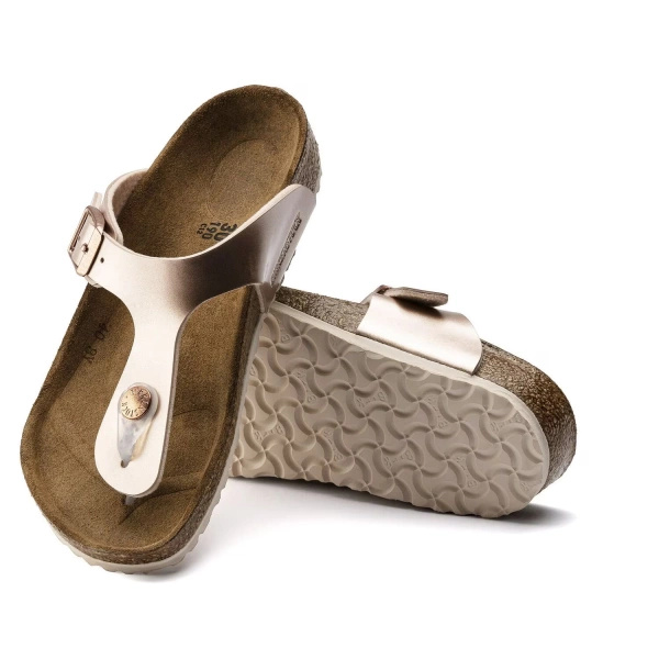Birkenstock Flip Flops GIZEH KIDS BS 1012525 Electric Metallic Copper (Standardbreite)