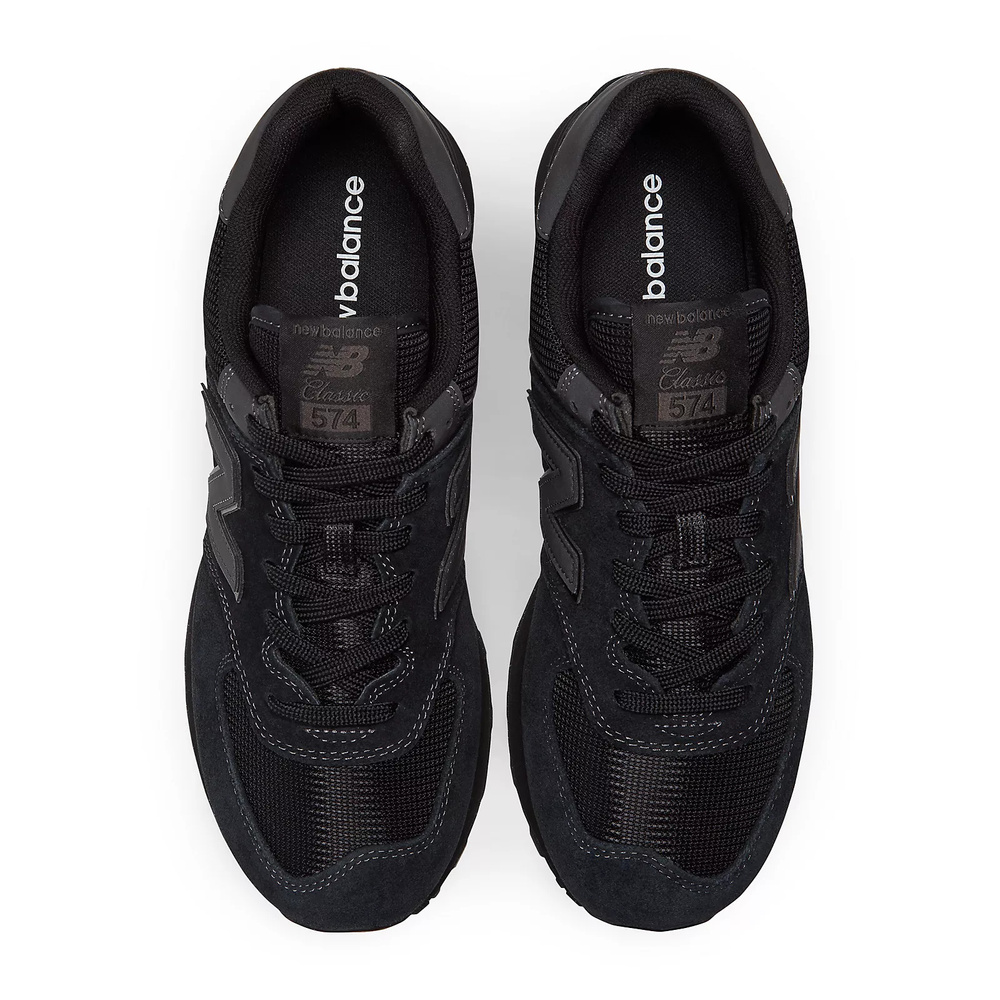 New Balance męskie buty ML574EVE - czarne (szerokość standardowa)