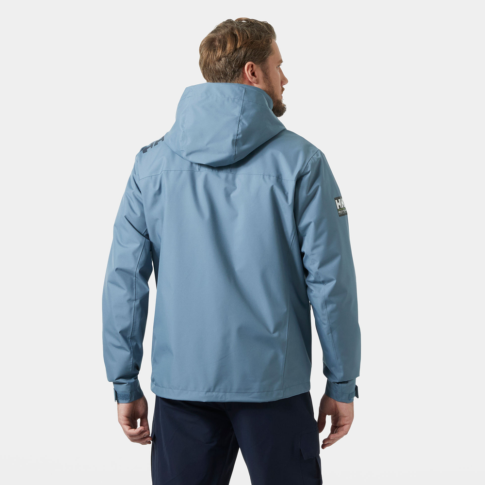 Helly Hansen men's CREW HOODED MIDLAYER JACKET 2 34442 601 jacket