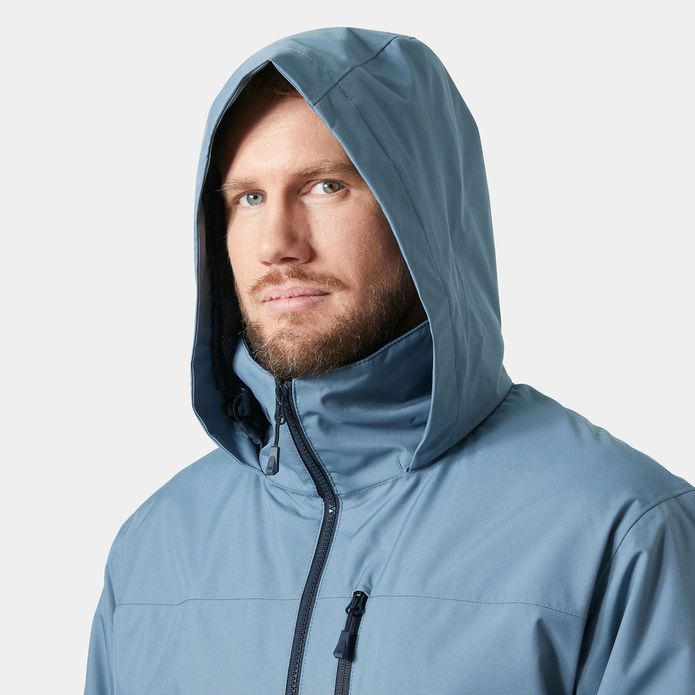 Helly Hansen men's CREW HOODED MIDLAYER JACKET 2 34442 601 jacket