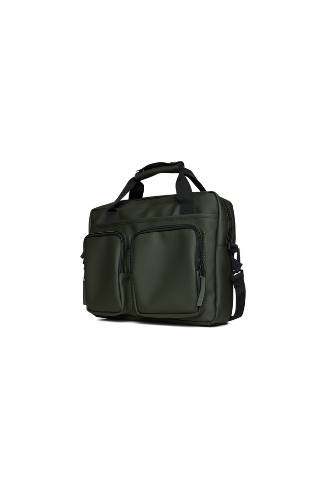 Rains torba podróżna 30x38x9 cm TEXEL TECH BAG W3 14250 03 GREEN