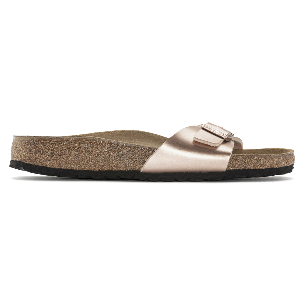 Birkenstock damskie klapki MADRID BS COPPER 1023927 (szerokość wąska)