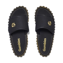 Gumbies klapki unisex STRIDER SLIDES BLACK