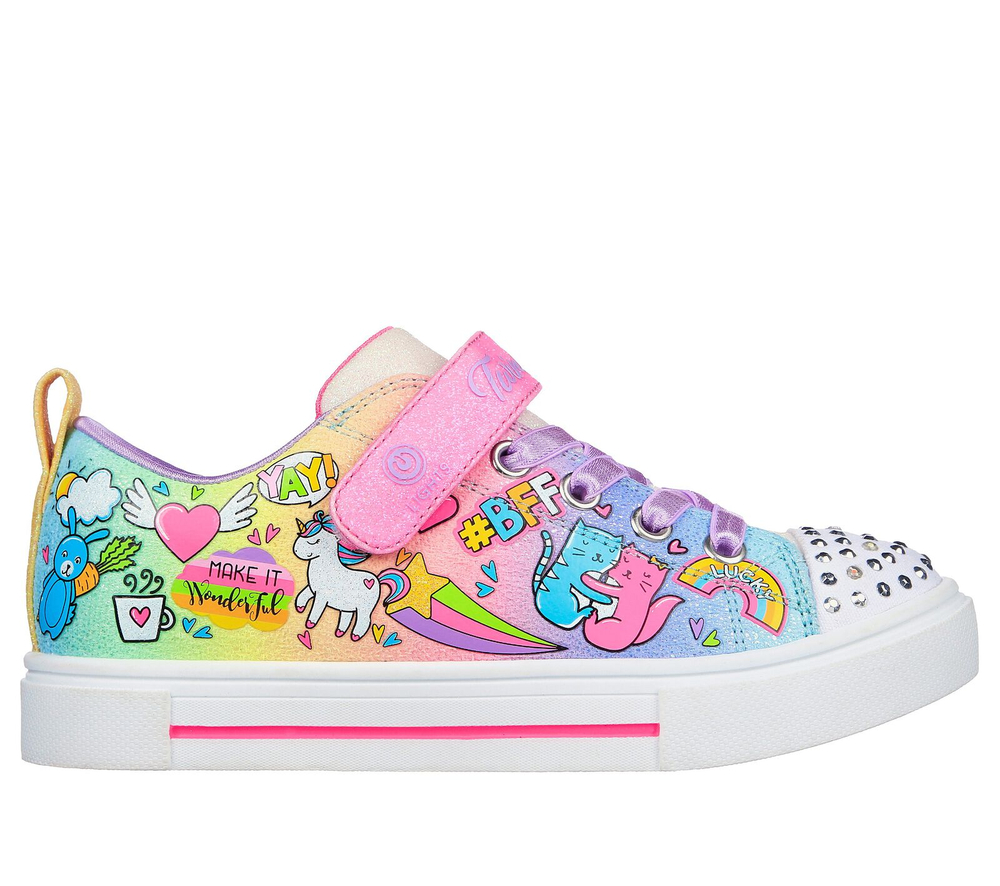 Skechers Kinder leuchtende Schuhe SKECHERS BFF MAGIC 314786L MLT