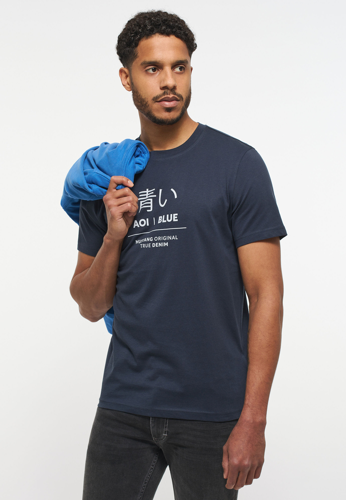 Mustang Herren Alex C PRINT T-Shirt 1013522 5330