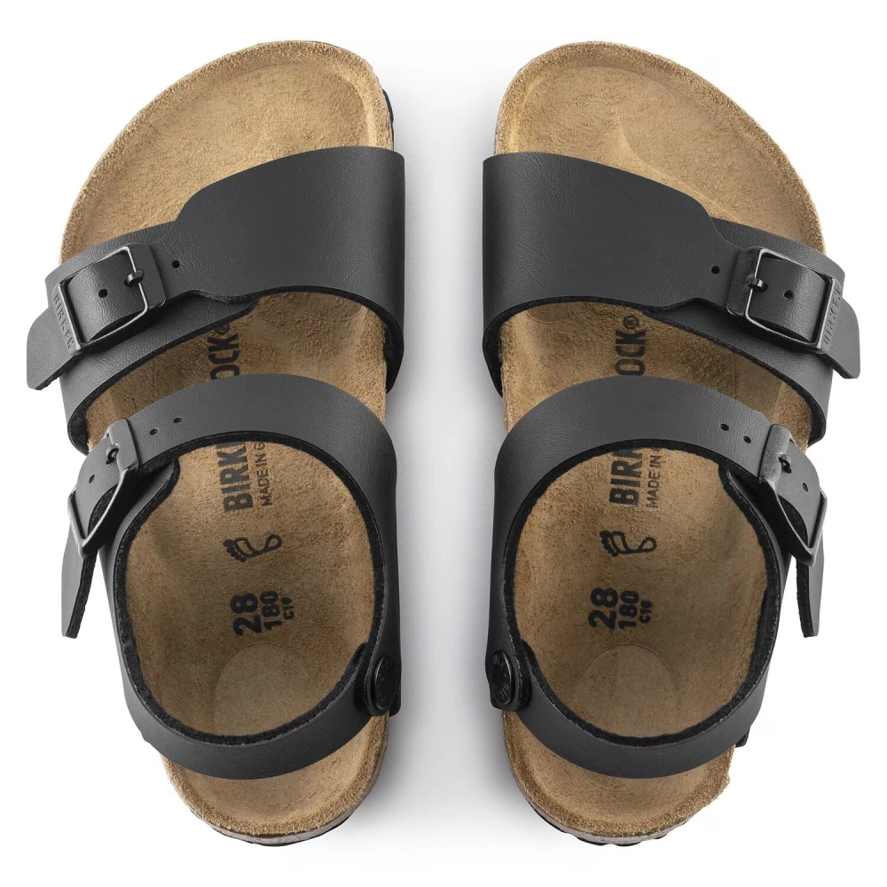 Birkenstock sandały New York KIDS BS 1005885 BLACK (szerokość standardowa)