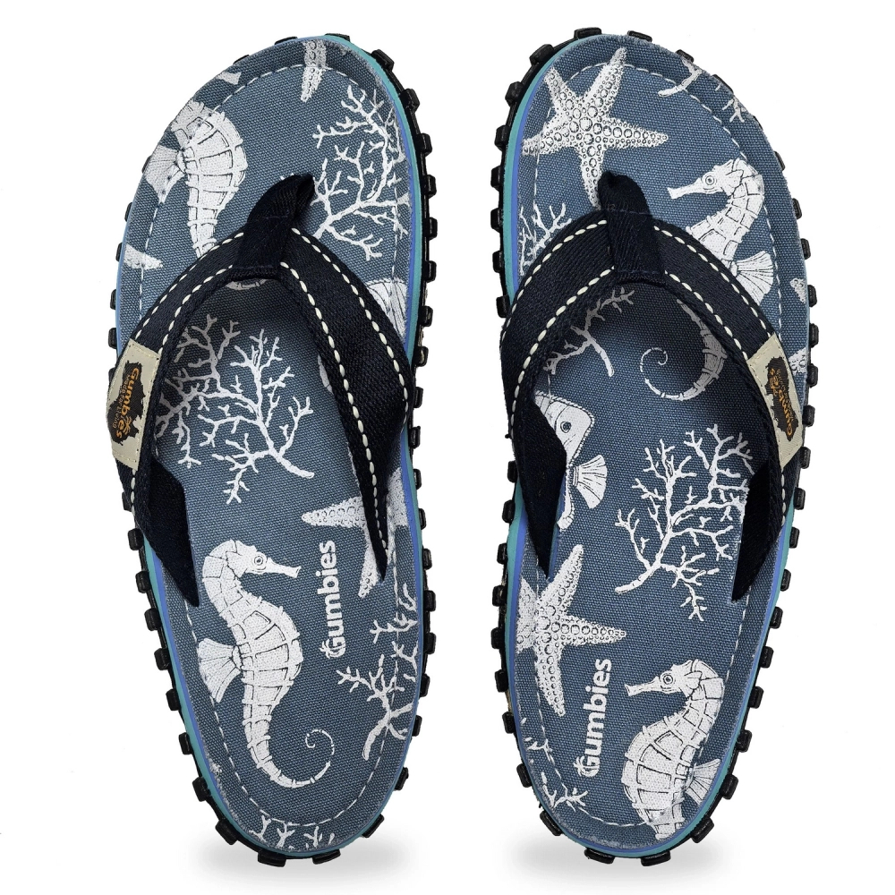 Gumbies flip flops ISLANDER FLIP-FLOPS UNISEX SEAHORSE