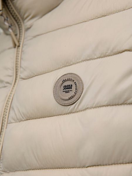 Jack&Jones Herrenweste ohne Ärmel JJEBRADLEY LIGHT BODYWARMER COLLAR NOO 12280973 CROCKERY