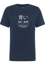 Mustang męska koszulka t-shirt Alex C PRINT 1013522 5330