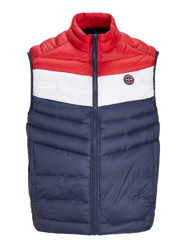 Jack&Jones Herren ärmelloses JJESPRINT BODYWARMER COLLAR NOOS 12258457 
