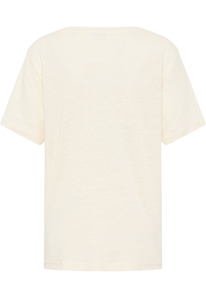 Mustang Damen-T-Shirt ALINA C LINEN 1013788 2045