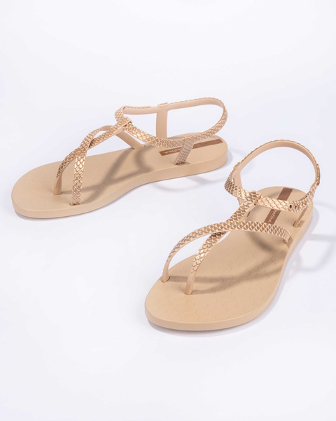 Ipanema Damen Sandalen Class Wish II Fem 82931 20811 BEIGE/GOLD