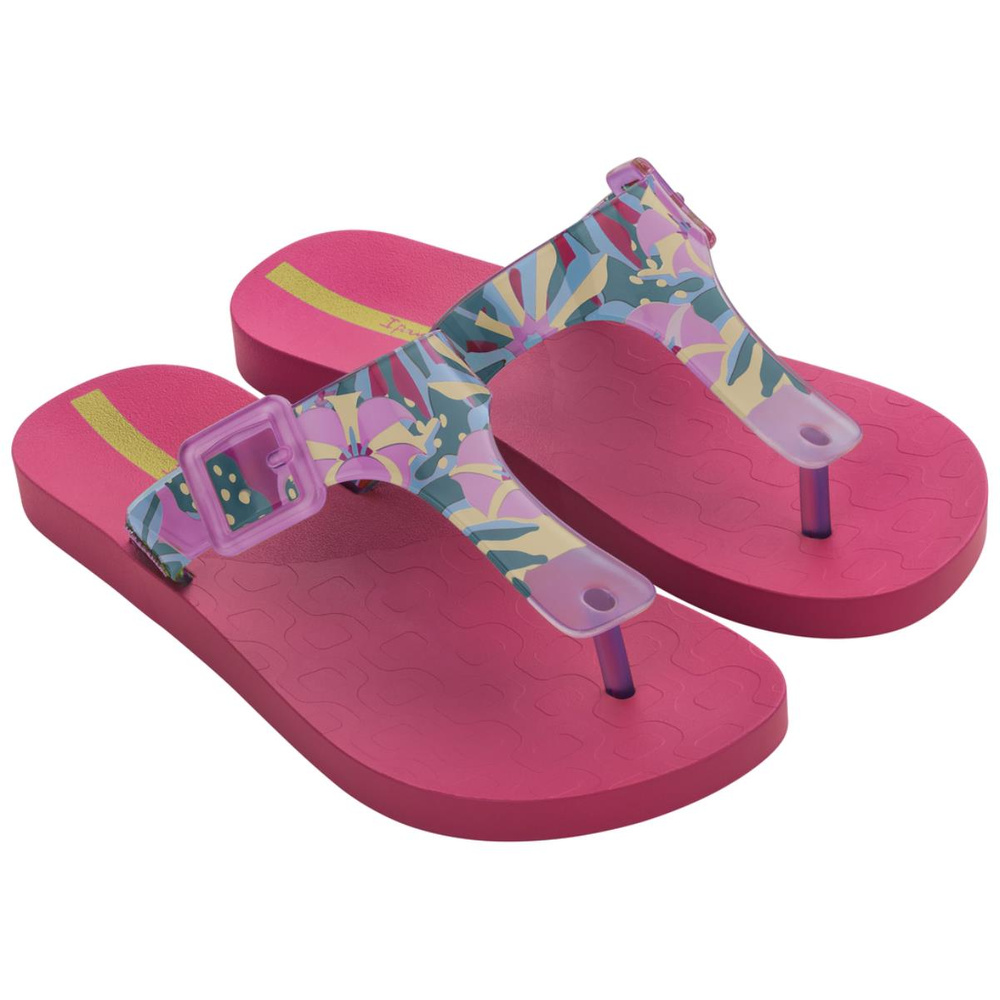 Ipanema women's Urban Arte Conecta Fem 26721 22523 PINK/CLEAR/YELLOW flip flops