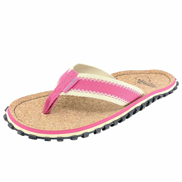 Gumbies - women's CORKER flip flops - PINK