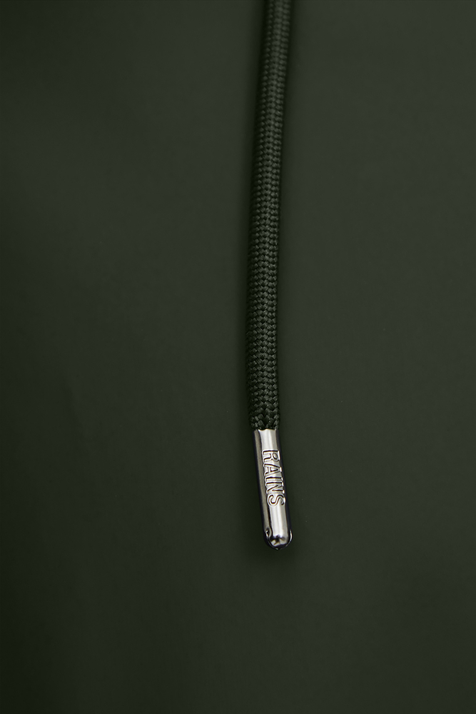 Rains unisex rain jacket LONG JACKET 12020 03 GREEN