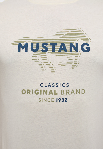 Mustang męska koszulka t-shirt ALEX C PRINT 1013828-8001