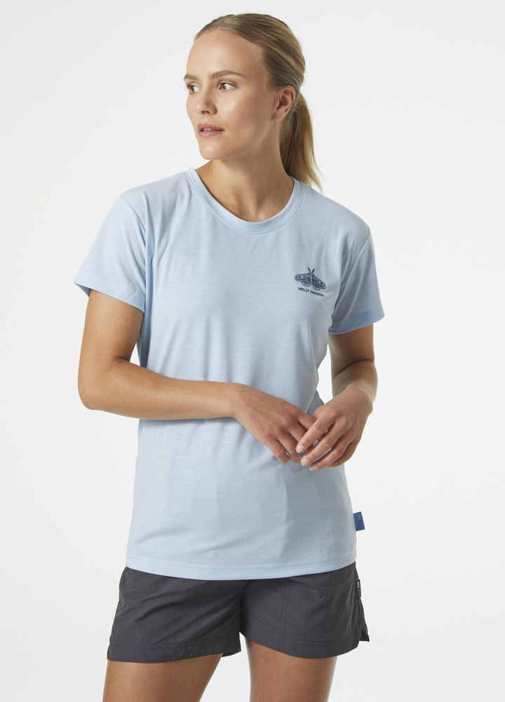 Helly Hansen T-Shirt W SKOG RECYCLED GRAPHIC TEE 63083 513