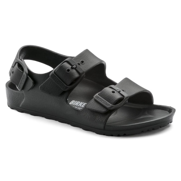 Birkenstock children's MILANO EVA flip flop sandals 1009353 BLACK (narrow width)