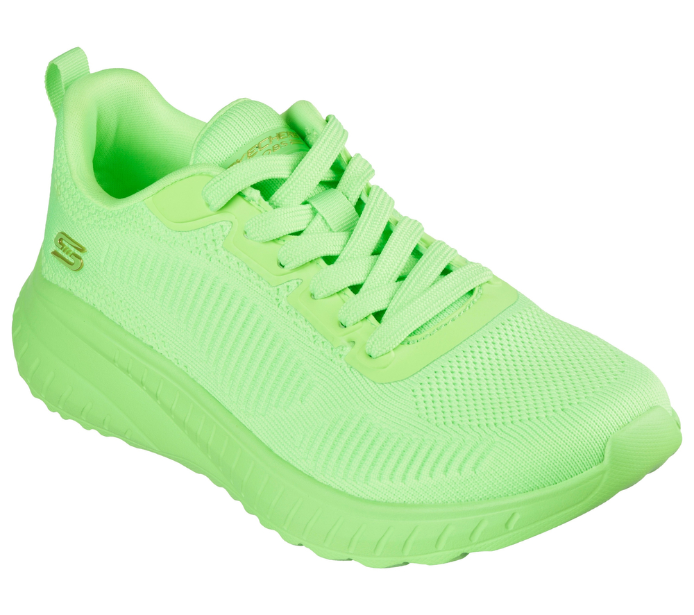 Skechers Sneakersy damskie 117216 LIME
