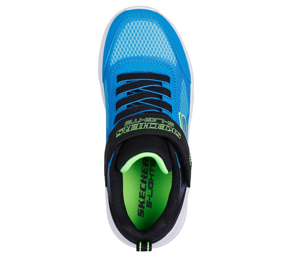 Skechers Meteor-Lights children's shoes - Krendox 401495L BKBL black