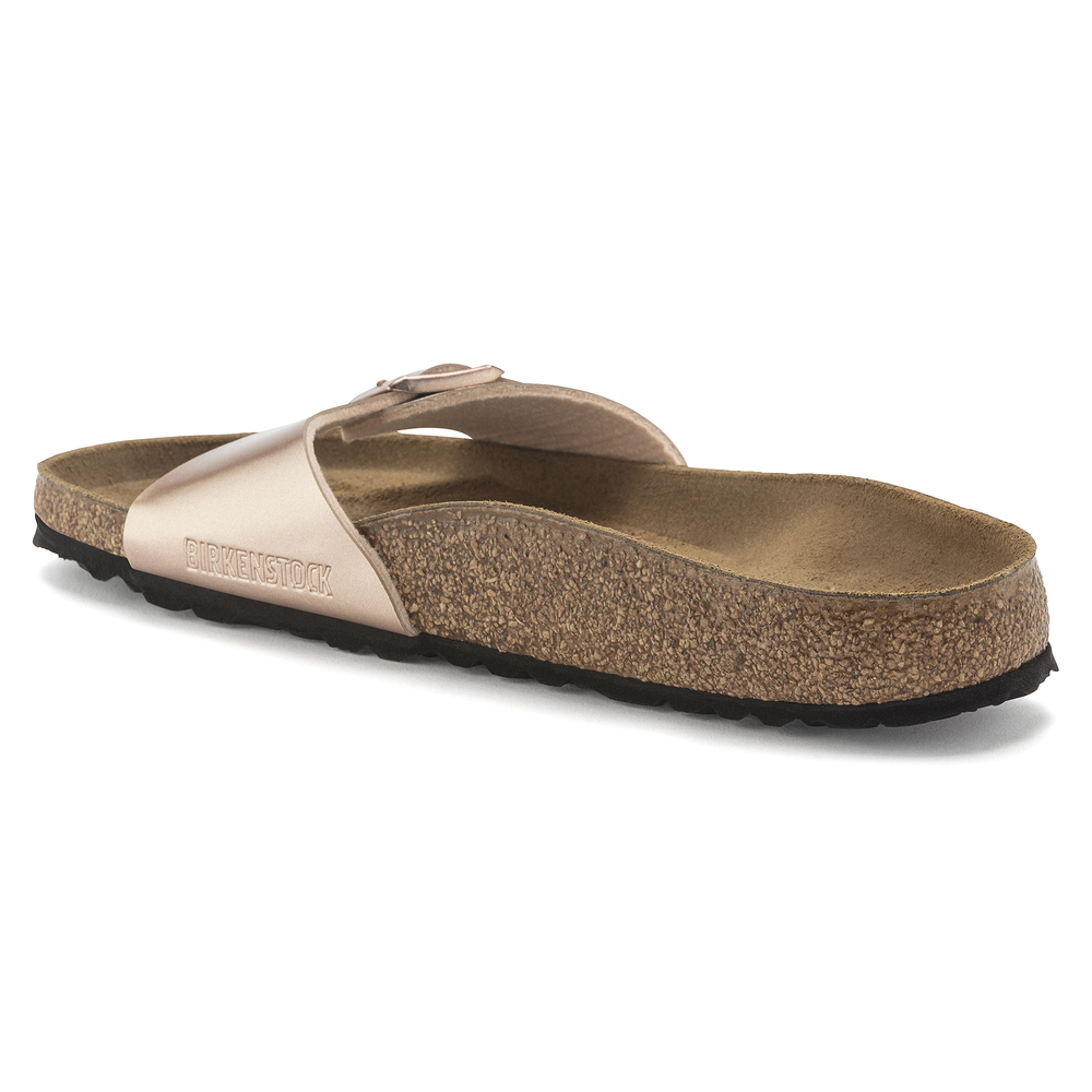 Birkenstock damskie klapki MADRID BS COPPER 1023927 (szerokość wąska)